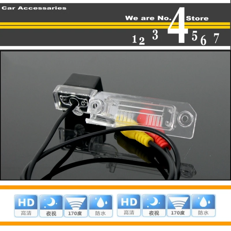 For Volkswagen VW Touran  Golf Touran Car Camera High Quality Rear View Back Up Waterproof Camera For  PAL  CCD + RCA (5)