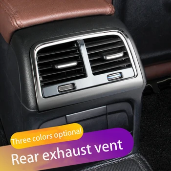 

stainless steel car Rear air conditioning air outlet decorative frame For Audi A4L/A5 Auto Interior modification accessories