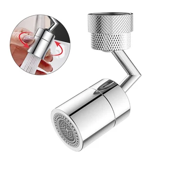 

1PC 720 Degrees Universal Splash Filter Faucet Spray Head Anti Splash Filter Faucet Movable Kitchen Water Saving Nozzle Sprayer