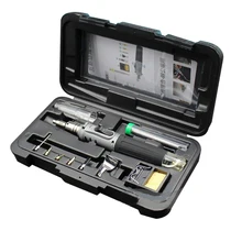 10в1 Газовый паяльник набор HS-1115K бутан беспроводной паяльник Факел комплект зажигательный бутановый Газовый паяльник Набор 26 мл