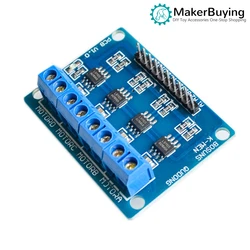 L9110S four-way drive DC motor drive board motor drive module 4 smart car