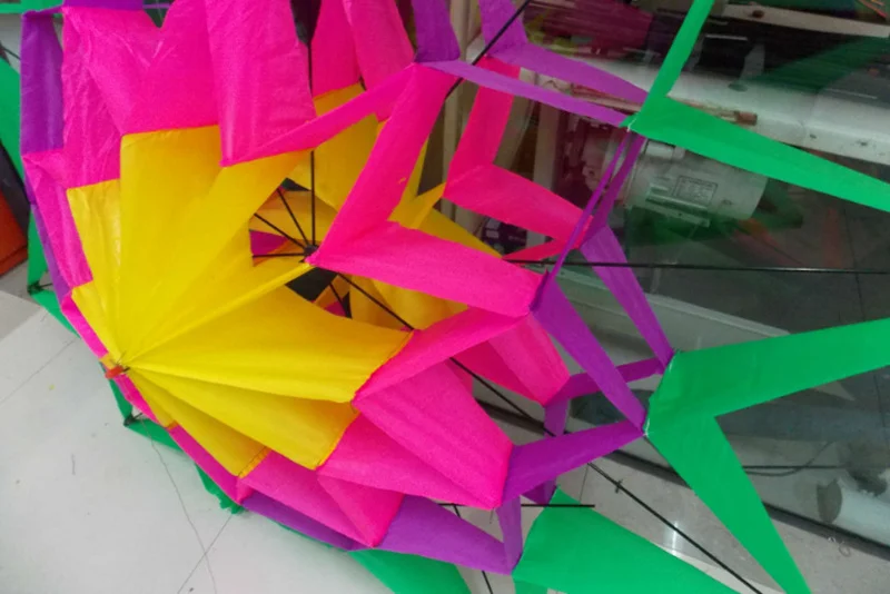 3D Лотос пион кайт слива красивый цветок цветной подарок для детей взрослых Спорт