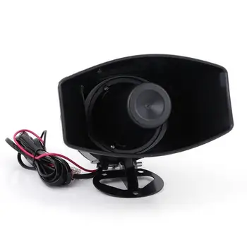 

100W 12V 7 Sound Loud Car Alarm Police Fire Horn Siren PA Speaker MIC System Car Motorcycle Horn 7 Tone Siren Horn