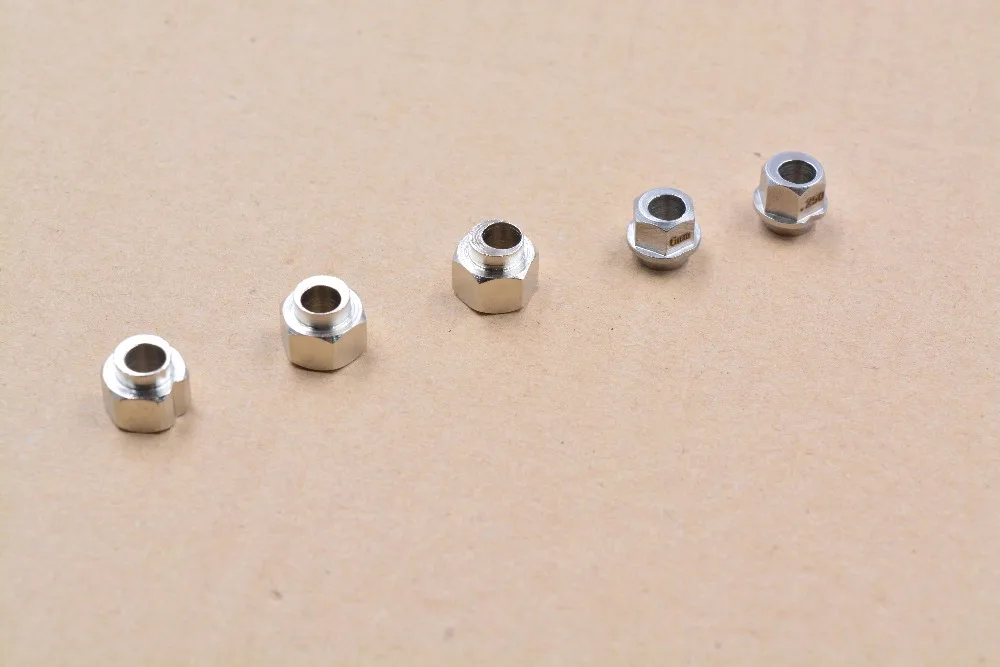 3D printer openbuilds eccentric column isolation aluminium profile nut hexagonal bore 5mm height 6mm 6.35mm V slot