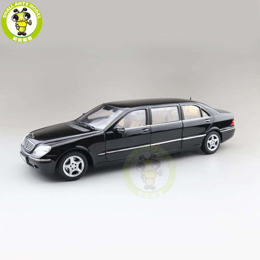 1/18 2000 S600 Pullman SUNSTAR литые игрушечные модели автомобиль для мальчиков и девочек
