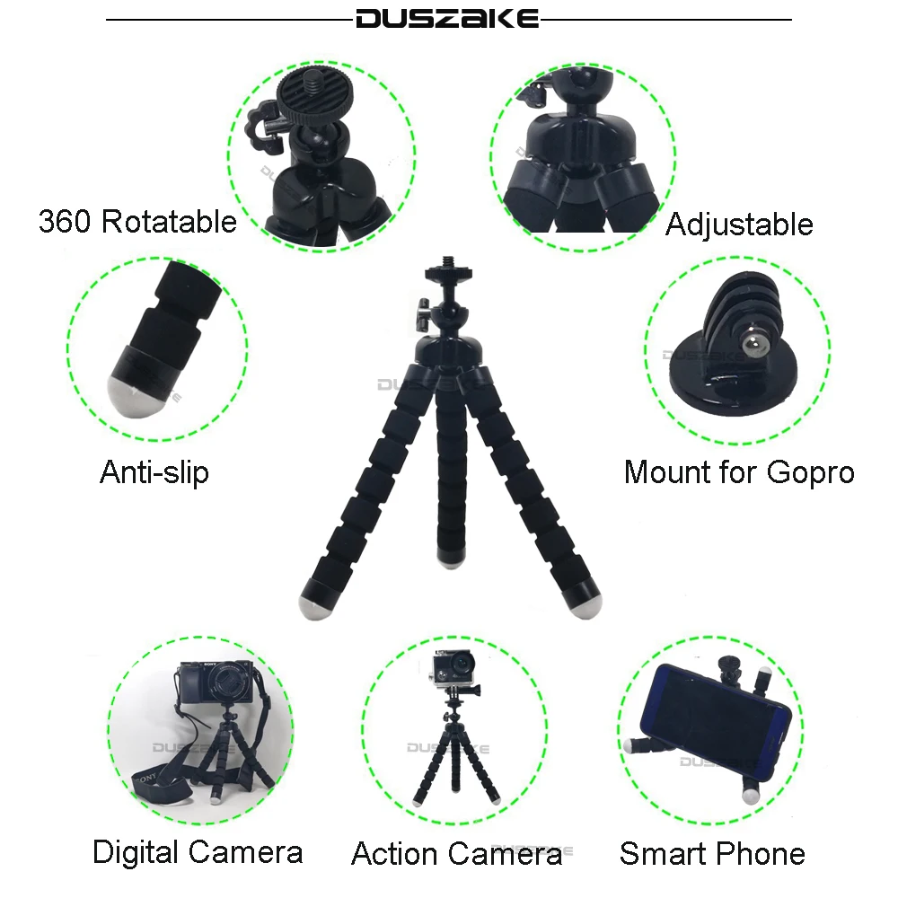 Accessories-Set-For-Gopro-Hero-6-5-Chest-Mount-For-Go-pro-Hero-5-Float-Grid (4)