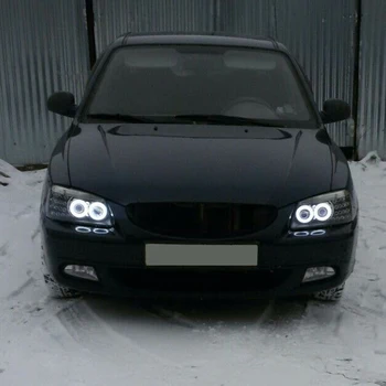 

LED Angel Eye Bulbs Lamp For BMW E46 2D 2-Door Coupe Car Auto Replacement 4pcs