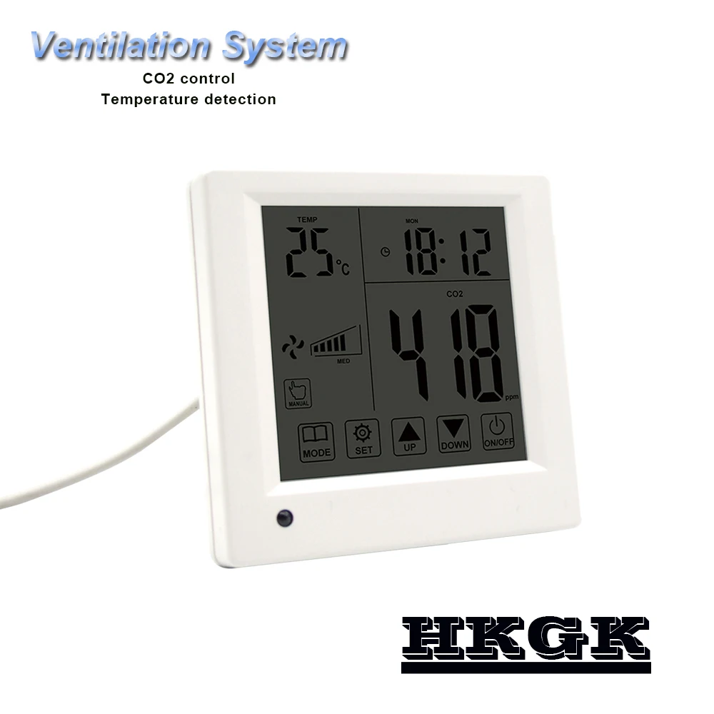 Температура, визуализация темпа и температуры CO2 350-1500ppm di regolazione per il Control Remoto