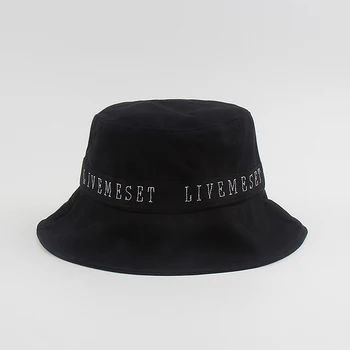 

Hat female tide Japanese fisherman hat spring and summer wild bucket hat wide eaves sunscreen sun hat