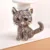 Blucome Милый Маленький Кот Броши Pin Up Ювелирные Изделия Для Женщин Костюм Шляпы Клипы