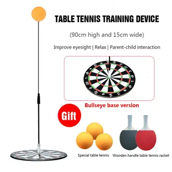 

Durable Wood Colour Game Sports Pingpong Trainer Table Tennis Trainer Play Racquet Table Tennis Practice Movement Athletics