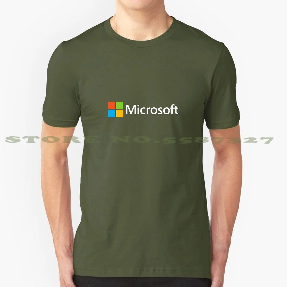 Microsoft Windows Fashion Vintage Tshirt Magliette Microsoft Azzurro Logo Tech Enterprise Technology Office Windows Bill Gates