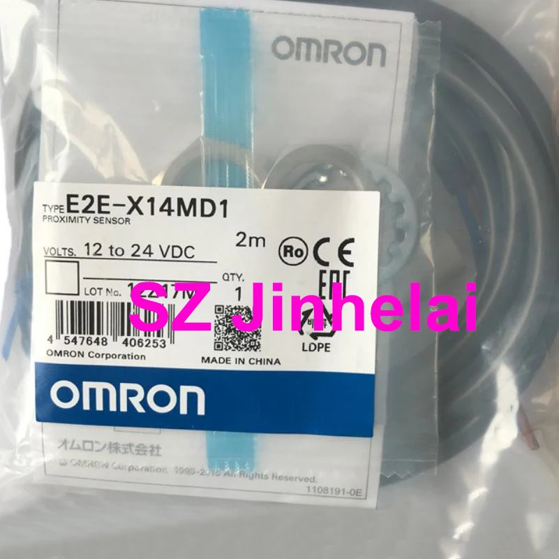 OMRON E2E-X14MD1 Authentic original Proximity switch, Proximity sensor 2M 12-24VDC