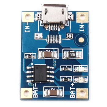 

10PCS 5V 1A TP4056 Micro USB Charger 18650 Lithium Battery Charging Board Use