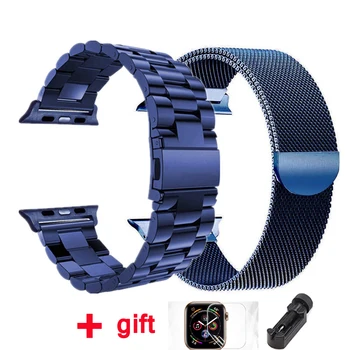 

strap for Apple watch band 42mm 38mm Milanese Loop iWatch band 44 mm 40mm Stainless steel bracelet Apple watch Accessories