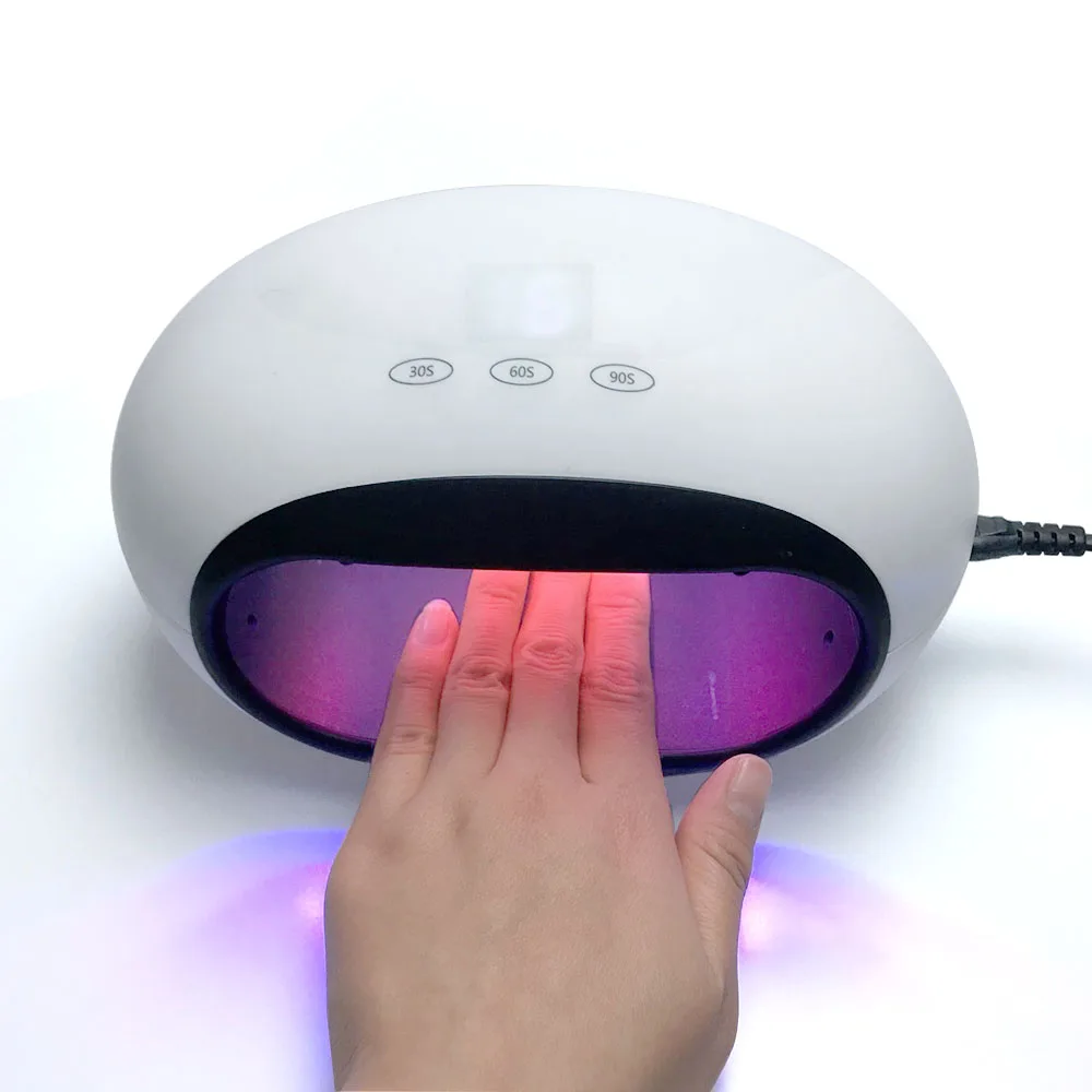 Newest LED Lamp 120W Hight Power Gel Lamp 36 leds UV Lamps Fast Curing Nail Dryer With Big Room and Timer Smart Sensor Nail Tool