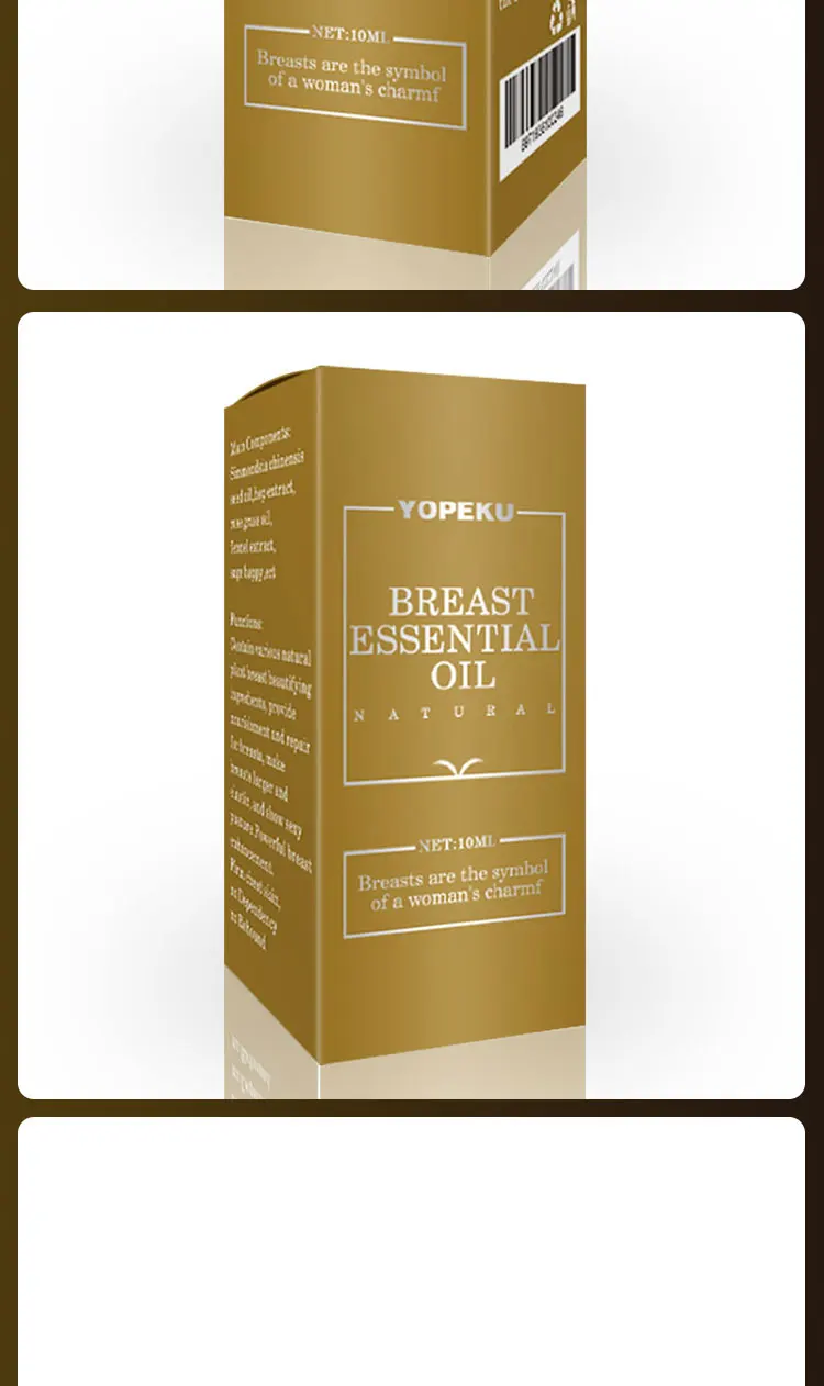 Растительное Натуральное эфирное масло для увеличения груди 10 мл эффективное увеличение груди Крем для роста груди массажное масло