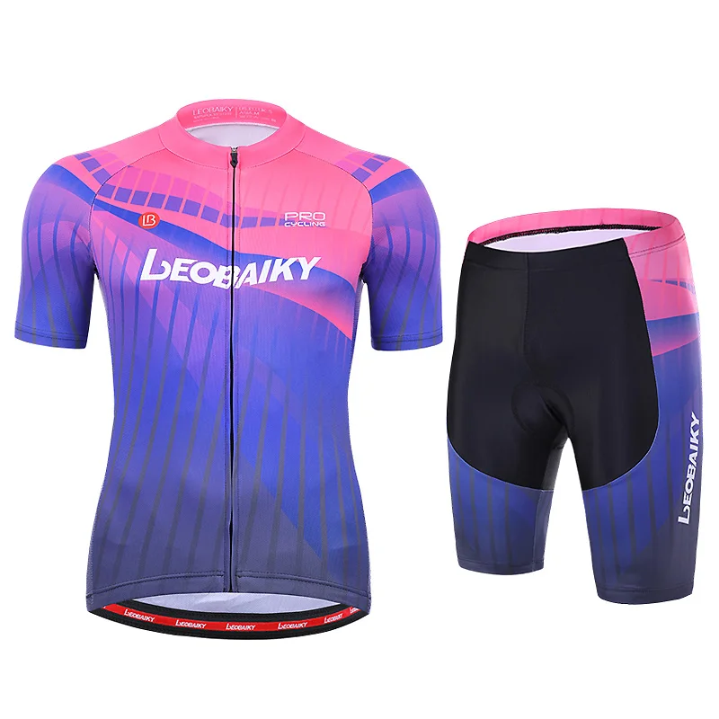 

Breathable Summer Anti- UV Garment Short Sleeve Cycling Uniforms Men Mtb Bike Clothing Bicycle Dress Riding Skisuit Sportswear