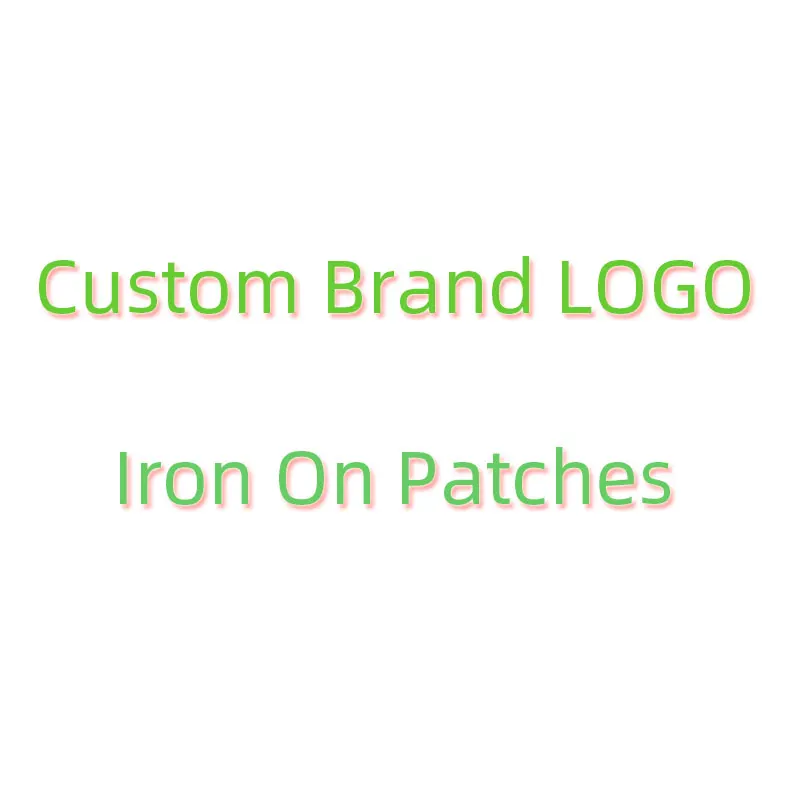 

Custom Brand LOGO Umbrella Iron On Patches Heat Transfer Vinyl Washable Stickers Patch for Clothes DIY Applique E