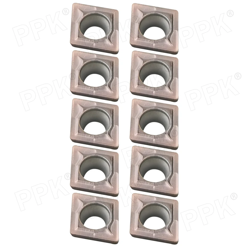 

10PCS CNC turning tools a box of ten blades / CCMT060204 VP15TF