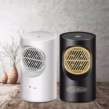 Портативный обогреватель вентилятор с перегревом защита от перегрева домашний офис горячий и холодный ветер сенсорный экран версия настольный зимний обогреватель