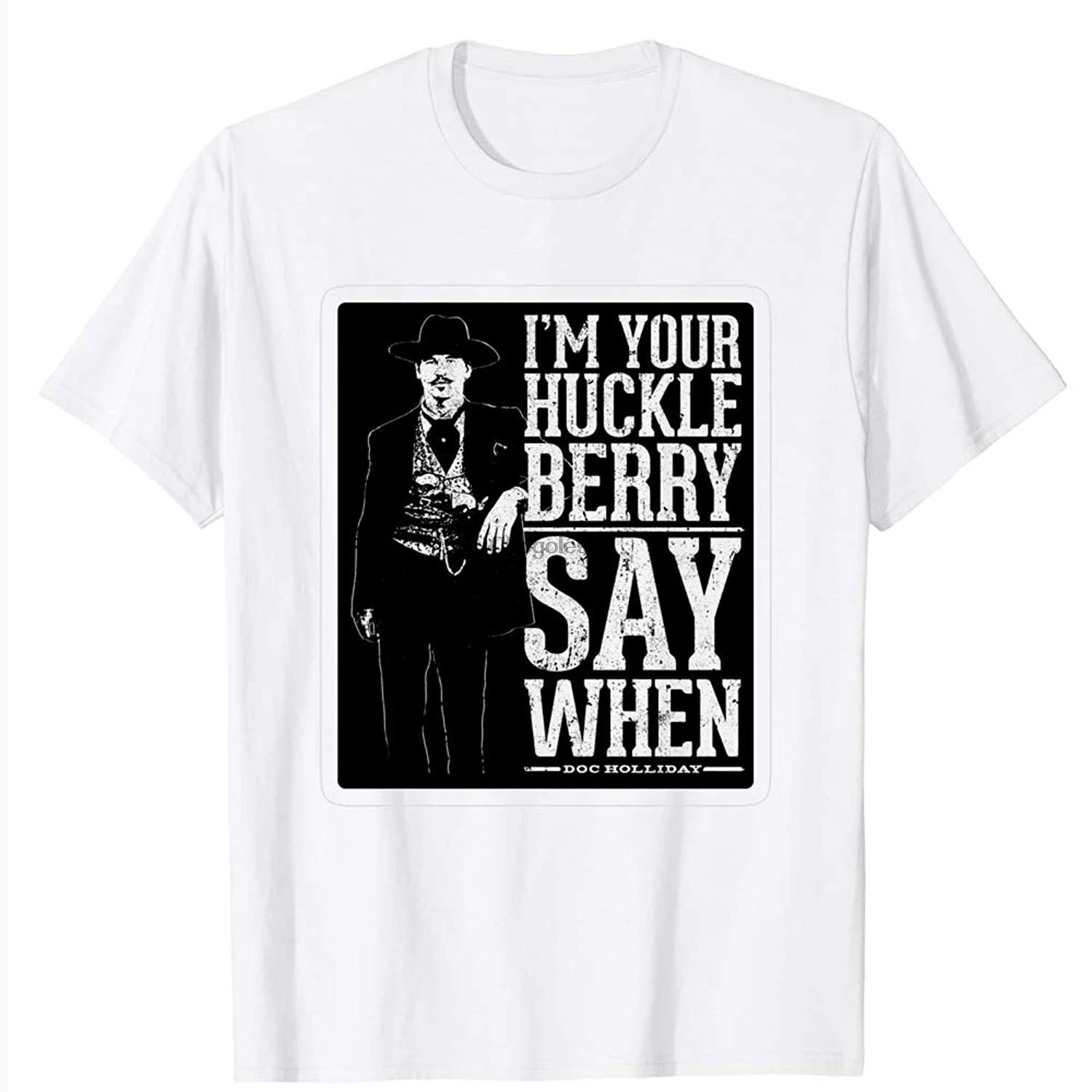 I'm Your Huckleberry-Скажите когда цитаты надгробие фильмы тройник подарки Винтажная