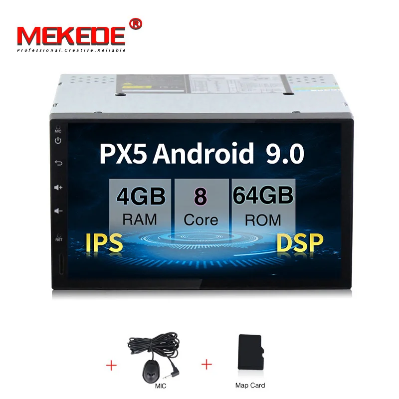 MEKEDE PX30 " 2Din 9,0 автомобильный dvd-плеер для Nissan Volkswagen TOYOTA Honda KIA hyundai Lada Renault mazda универсальный автомобильный Радио gps - Цвет: 64G model