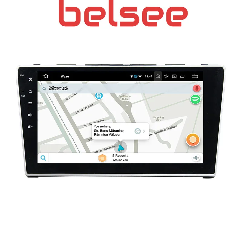 Belsee " сенсорный экран 4 Гб Восьмиядерный Android 9,0 радио Автомобильный gps навигация мультимедийное головное устройство для Honda CR V CRV 2006-2011
