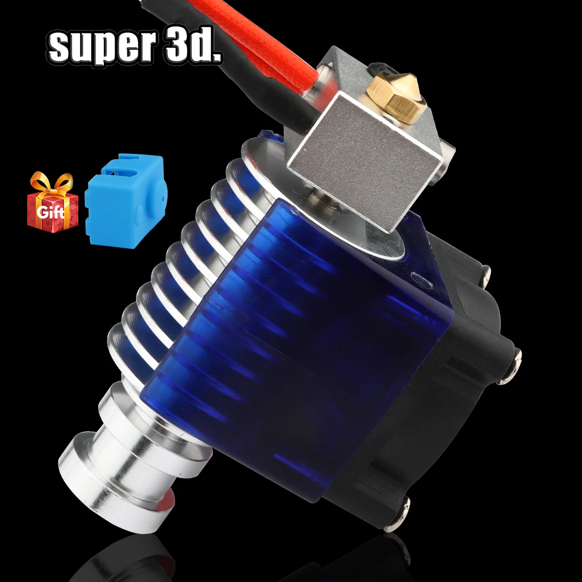 

Upgraded all-metal V5 Hotend 1.75mm 12V/24V Wade direct drive extruder Print J-head For E3D 3d printer kit parts