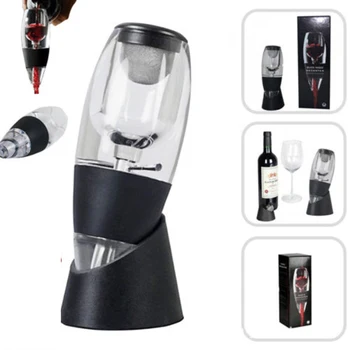 

Mini Red Wine Aerator Filter Magic Wine Quick Aerator Wine Hopper Filter Set Wine Essential Equipment