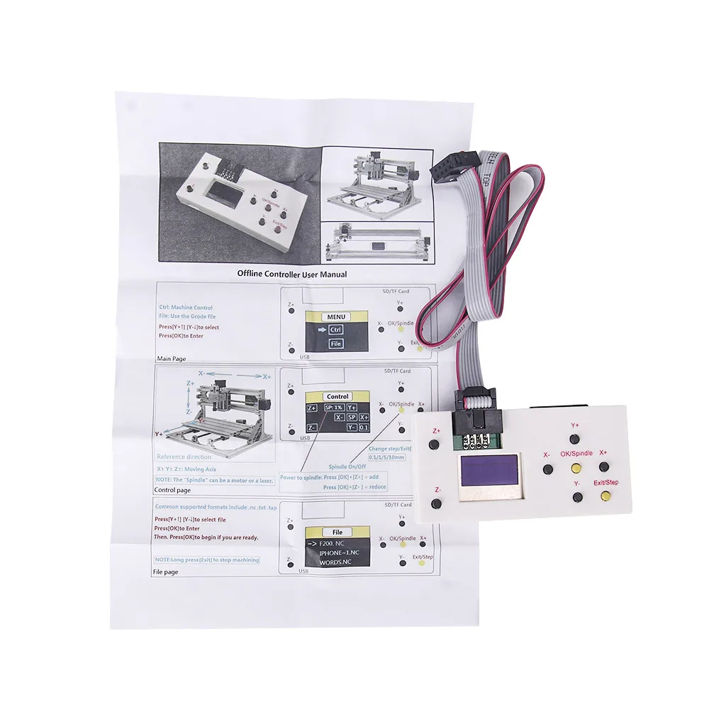 CNC 3018 Pro-M GRBL управления Diy мини-станок с ЧПУ, 3 оси pcb фрезерный станок, древесины маршрутизатор лазерной гравировки, с автономным контроллером