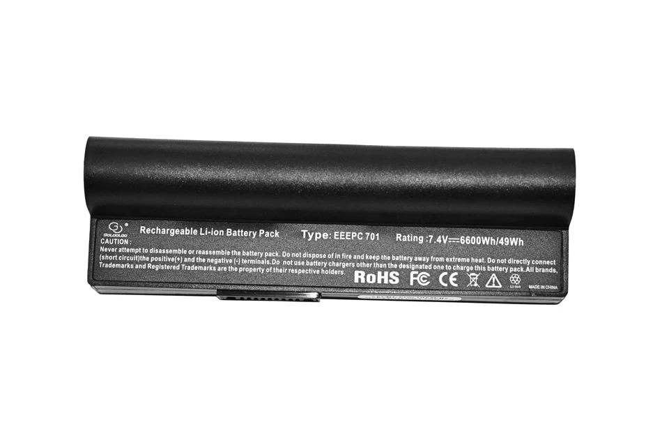 Golooloo 7,4 v 6600mAh Аккумулятор для ноутбука Asus Eee PC 2G 4G 8G 900 700 701 90-OA001B1000 A22-700 A22-P701 A23-P701 P22-900