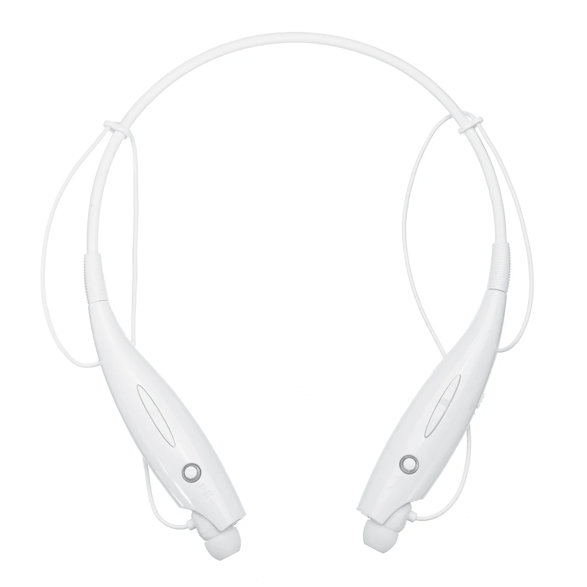 White HBS730 Спортивная стереогарнитура bluetooth V4.2 нашейные беспроводные bluetooth мобильный телефон коробка оснащена usb-кабелем для зарядки - Цвет: White