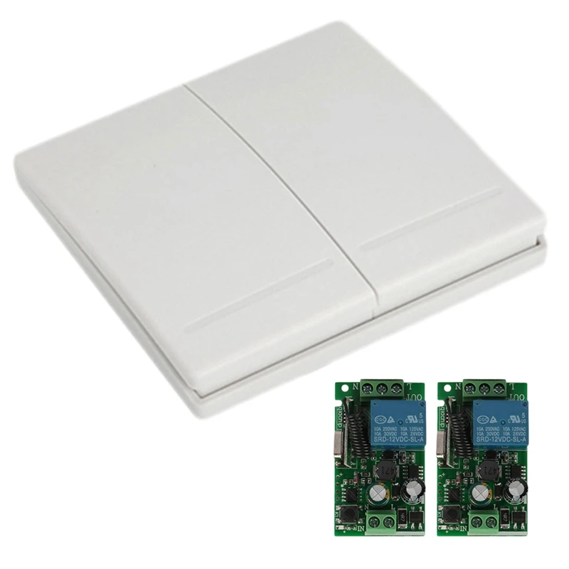 Full Wireless Wall Switch Wall Panel Remote Control Transmitter
