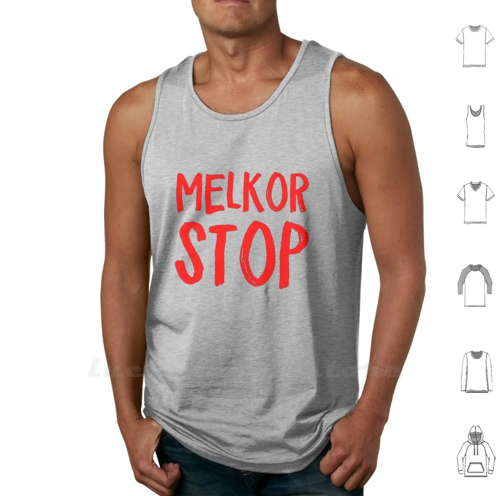 Melkor Stop Canotte Gilet Senza Maniche Melkor Silmarillion Stop Tolkien Geek
