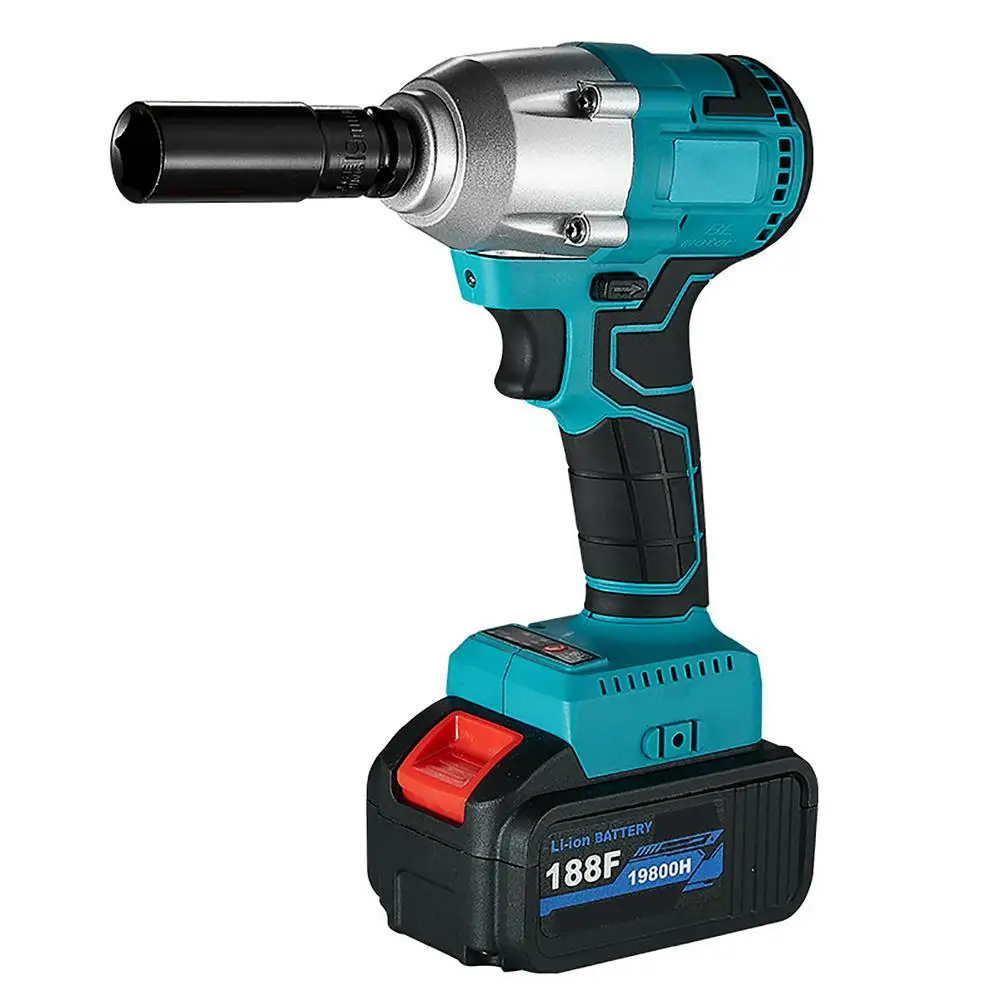 £22.20 Impact Wrench Set Electric Impact Wrench Detachable Electric Repair Screw