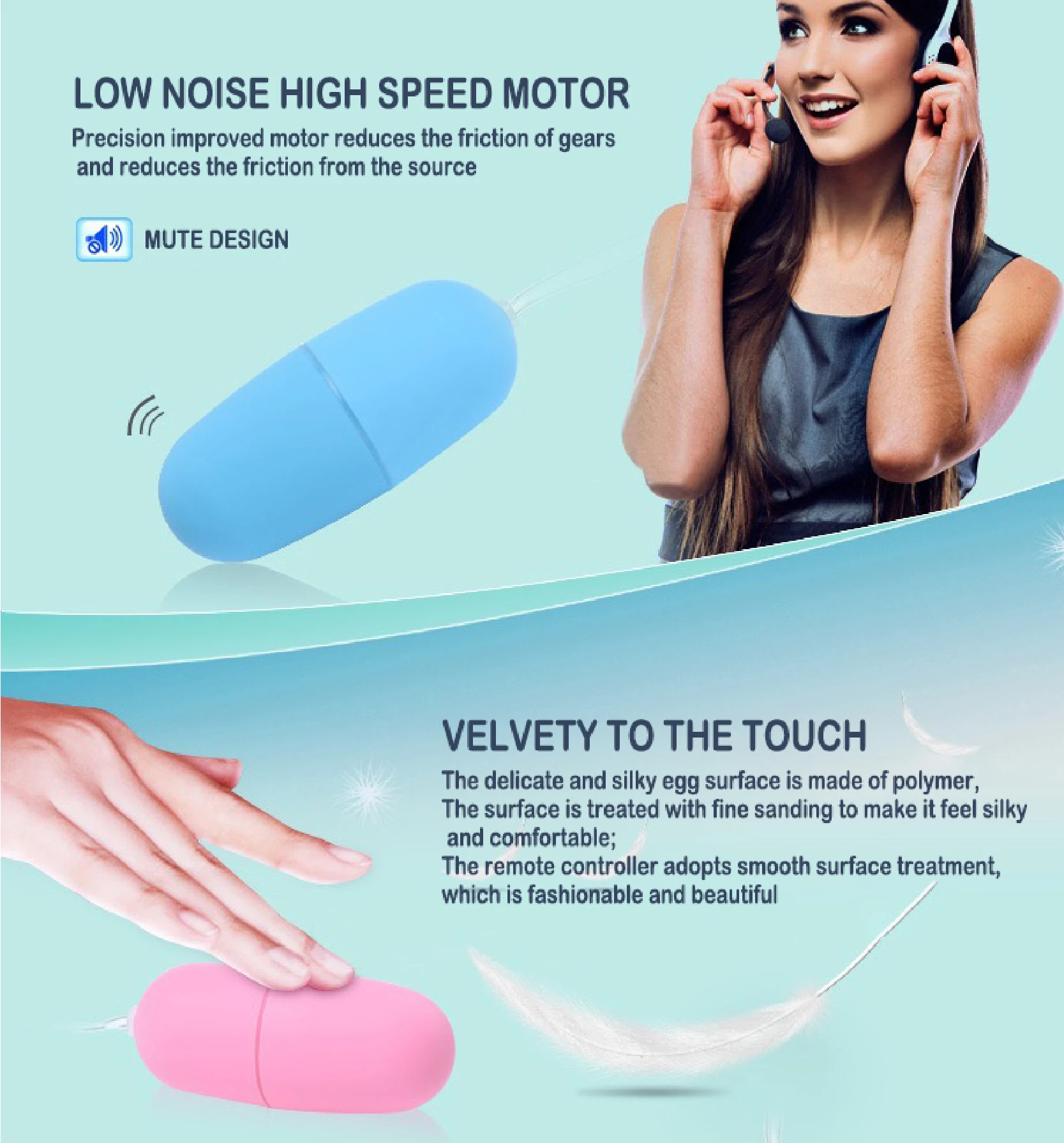 Hot Portable Wireless Waterproof MP3 Style Vibrators Remote Control Women Vibrating Egg Body Massager Sex Toys