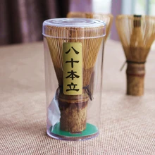 [GRANDNESS] традиционный японский Teaware 80 пондатный Фиолетовый Бамбук Chasen веничек для чая «маття» бамбуковый венчик для подготовки матча