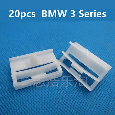 20X Per Bmw Serie 3 E36 E46 E90 E91 Gonna Laterale Trim Clips Sill Moilding Clips Accessori Per Auto Auto