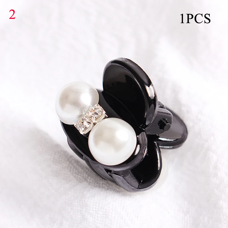 1PC Women Crystal Imitation Pearl Hairgrip Hair Clip Hair Claw Elegant Hairpins Crab Styling Tool Headwear Hair Accessorie large hair clip Hair Accessories