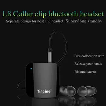 

For Bluetooth 4.1 Headset Rechargeable Lightweight Bluetooth Earphone Car Kit Stereo Audio Music 3.5mm Hands-free Adapter