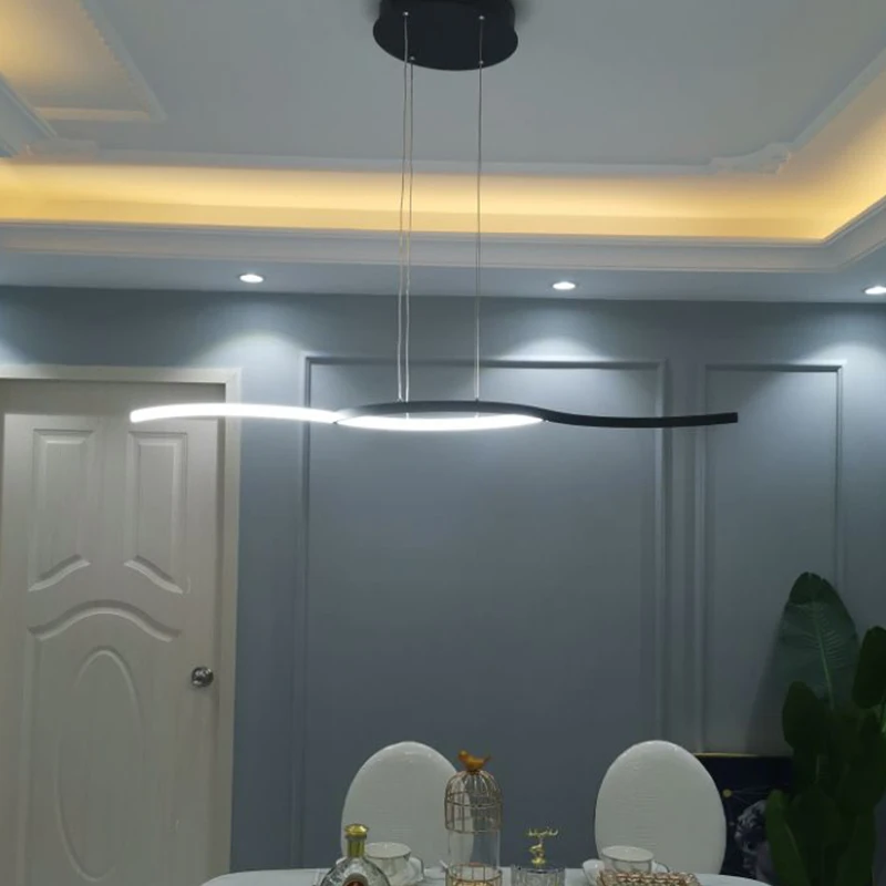 Lampadari Современная Минималистичная современная светодиодная Люстра для гостиной