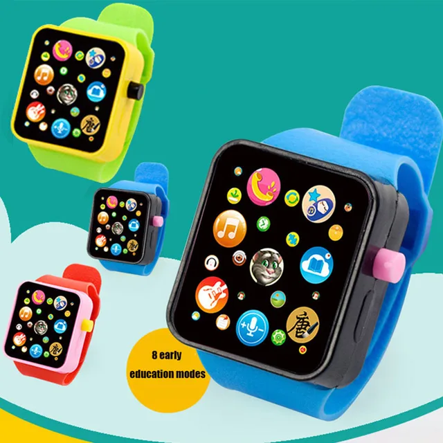 Kids Early Digital Watch for Kids Boys Girls High quality Toddler Smart Watch for Children 3D Touch Screen Education Toy Watch 9 1