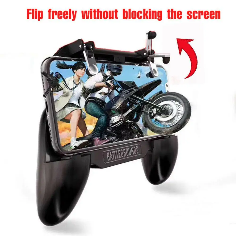 BEESCLOVER Phone Game Controller Joystick Cooling Fan Gamepad for PUBG Android IOS