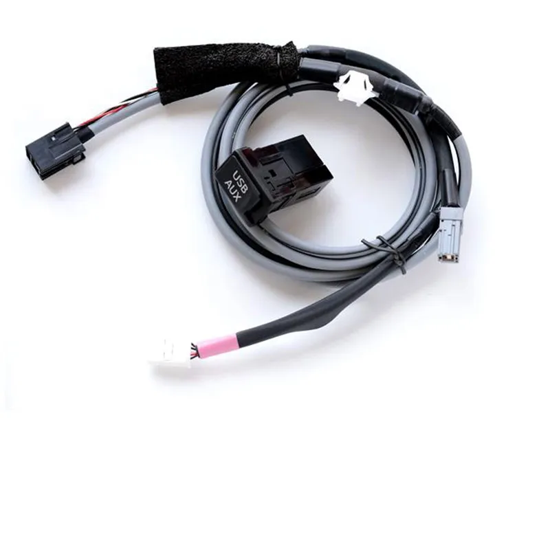 

OEM USB AUX Cable Adapter Interface for Toyota Corolla Camry Highlander Reiz RAV4 Prius Verso
