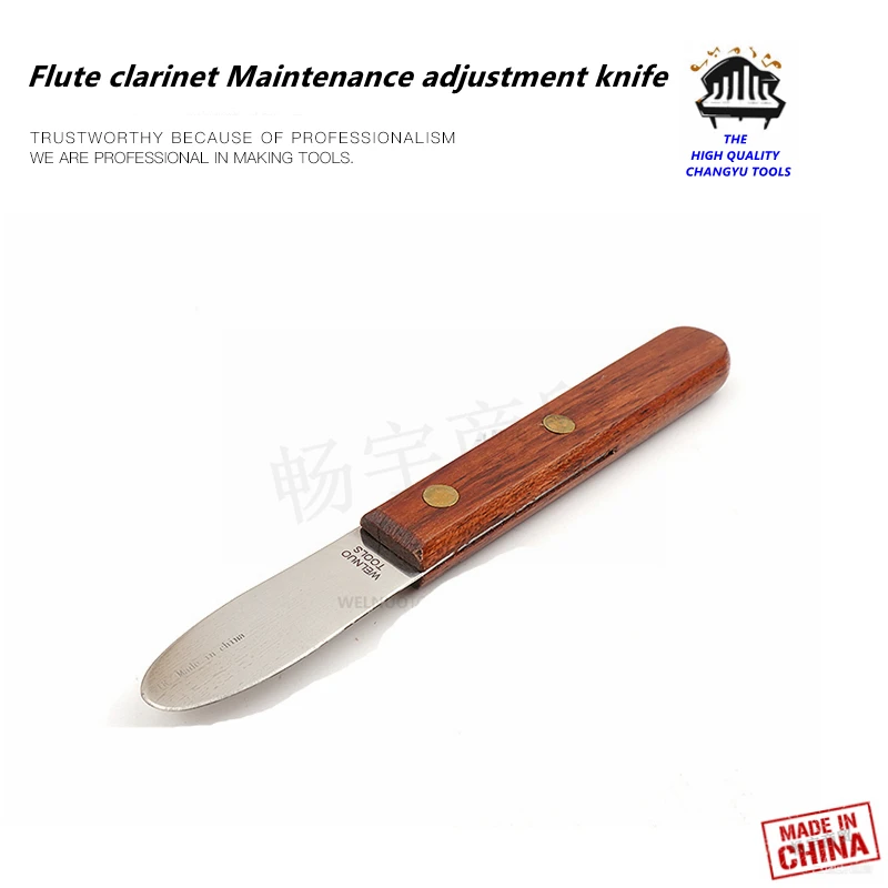 

Инструмент для ветра, инструменты для ремонта вмятин, канавка, кларнет, уход, регулировка ножа, рукоятка из розового дерева