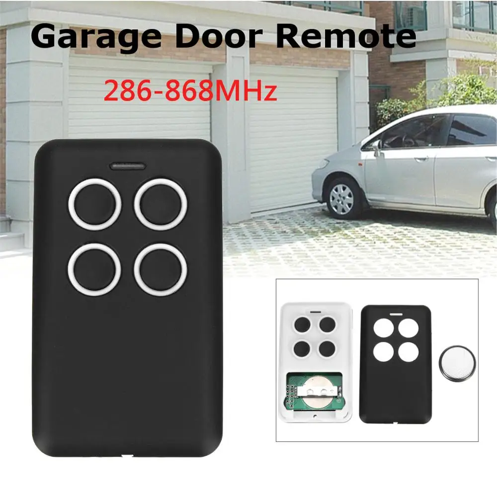 

Multi frequency 280-868MHZ rolling garage door gate remote control duplicator Fixed Code Rolling Code Transmitter 433 868.3 Mhz