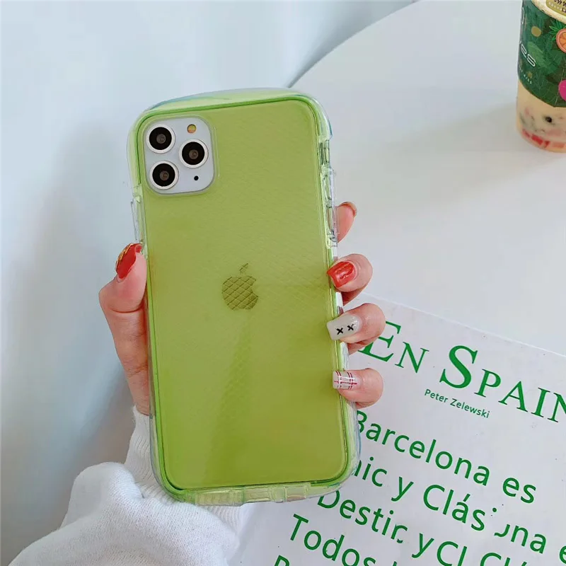 GlamPhone чехол простой однотонный чехол для телефона для iPhone11Pro/Max X XS Max XR Мягкий силиконовый чехол для iPhone11 7 8 6 6s Plus чехол
