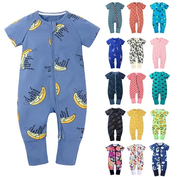 

Baby Clothes Baby Girl Boy Clothes Baby Romper Summer Fashion Letter Print Cartoon Romper Jumpsuit Clothes Outfits Free Ship