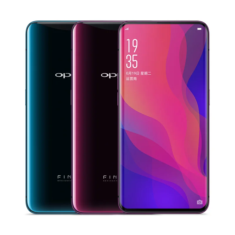 Мобильный телефон Oppo Find X LTE Snapdragon 845 Android 8,1 6,4" ips 2340X1080 8 ГБ ОЗУ 256 Гб ПЗУ МП смартфон для распознавания лица